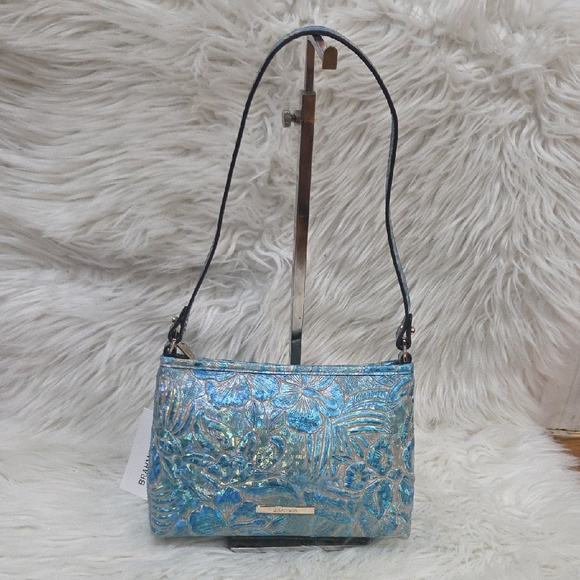 💙🔹️Brahmin 🔹️Blue Serenity  Sonic Lorelei  Genuine Leather  Shoulder Bag - Picture 3 of 13